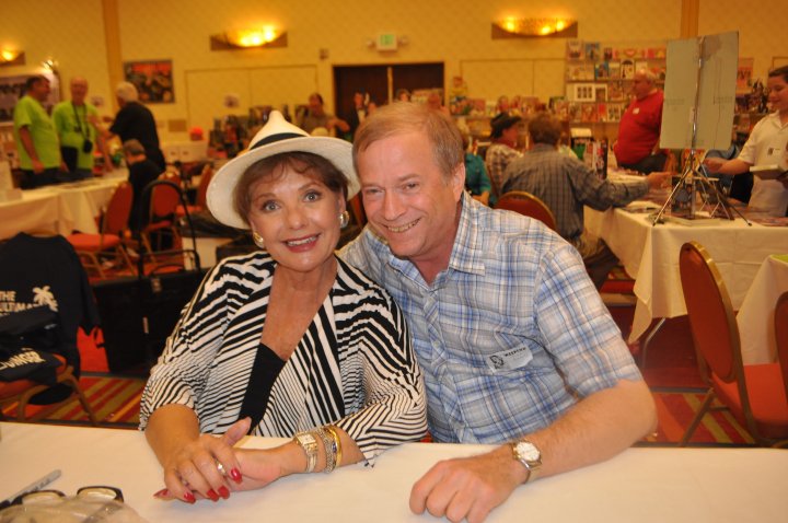 Mike Amowitz and Dawn Wells pos...